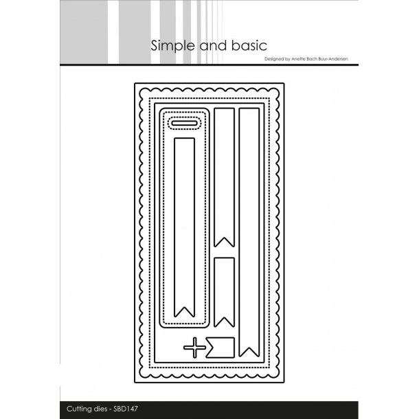 Simple and Basic - SBD147 - Mini Slimcard 