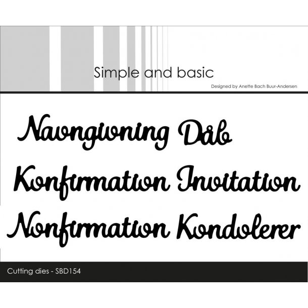 Simple and Basic - SBD154 - Danske Tekster