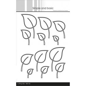 Simple and Basic - SBD160 - Leaves Outline