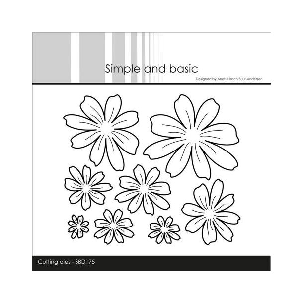 Simple and Basic - SBD175 - Flowers 