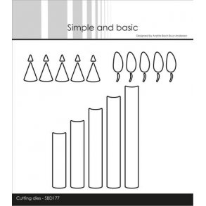 Simple and Basic - SBD177 - Crayons and Candles