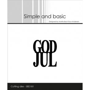Simple and Basic - SBD181 - God Jul 