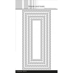 Simple and Basic - SBD190 - Stamp - Slimcard