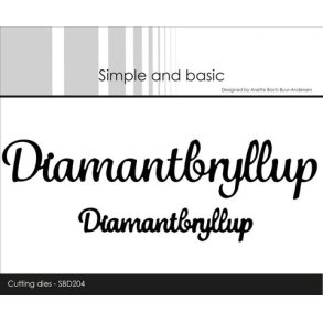 Simple and Basic - SBD204 - Diamantbryllup