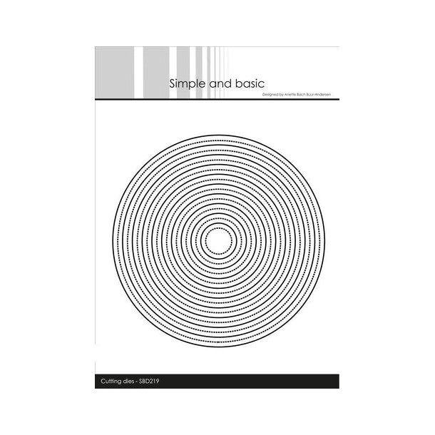 Simple and Basic - SBD219 - Single Pierced - Circle