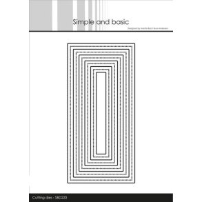 Simple and Basic - SBD220 - Single Pierced - Mini Slim