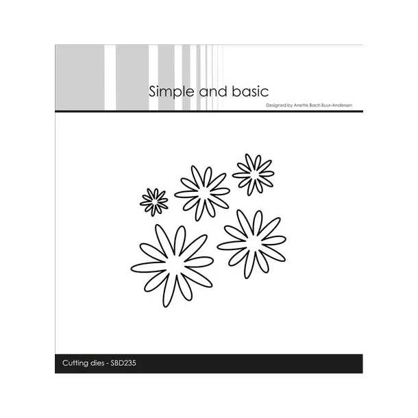 Simple and Basic - SBD235 - Fantasy Flower #1