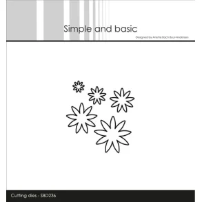 Simple and Basic - SBD236 - Fantasy Flower #2