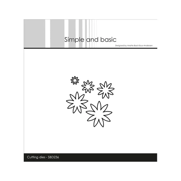 Simple and Basic - SBD236 - Fantasy Flower #2