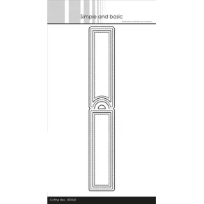 Simple and Basic - SBD242 - Long narrorw tag with add-ons