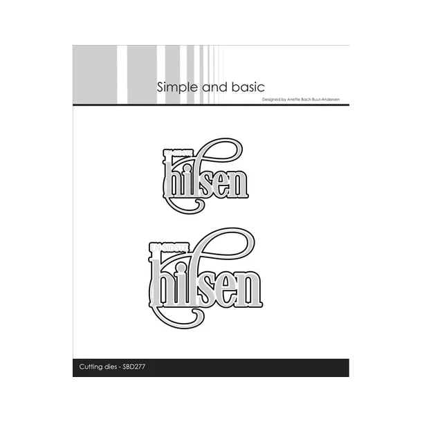 Simple and Basic - SBD277  "En sidste hilsen"