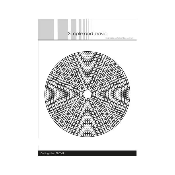 Simple and Basic - "Circle Edges - Circle" SBD309