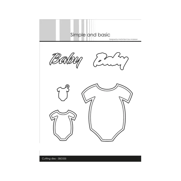 Simple and Basic die "Baby onesize " SBD335 