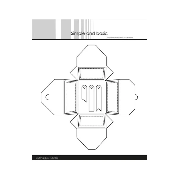 Simple and Basic die "Rectangle Giftbox" SBD350 