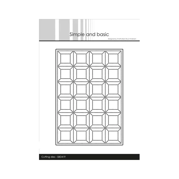 Simple and Basic die "A6 - Tiles" SBD419