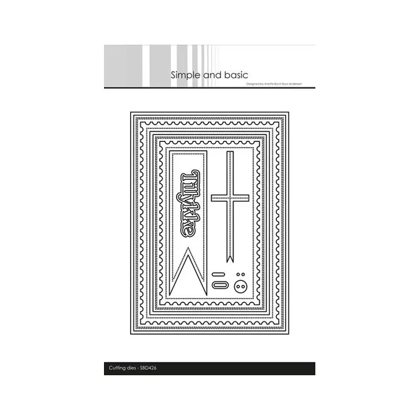 Simple and Basic die "Base frames - 12,7x17,8cm"  SBD426