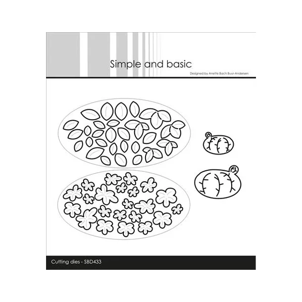 Simple and Basic die "Flowers and cactus"   SBD433