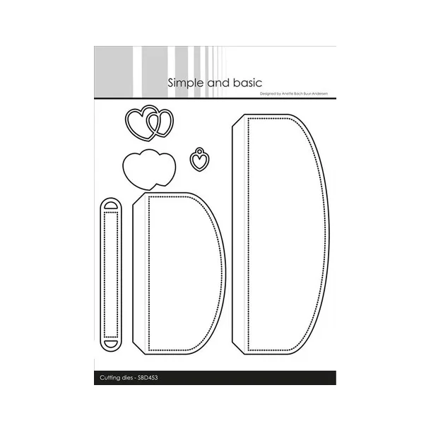 Simple and Basic die "Gatefold - A6 &amp; 10x10cm" SBD453