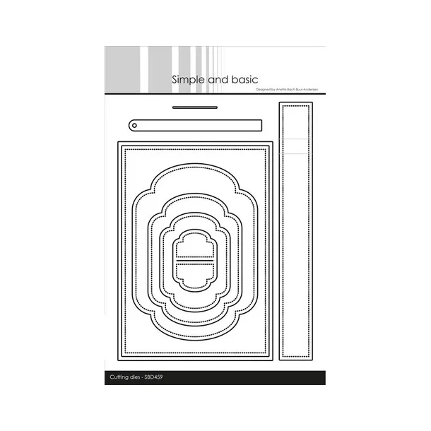 Simple and Basic die "Interactive Flip Card A6" SBD459 