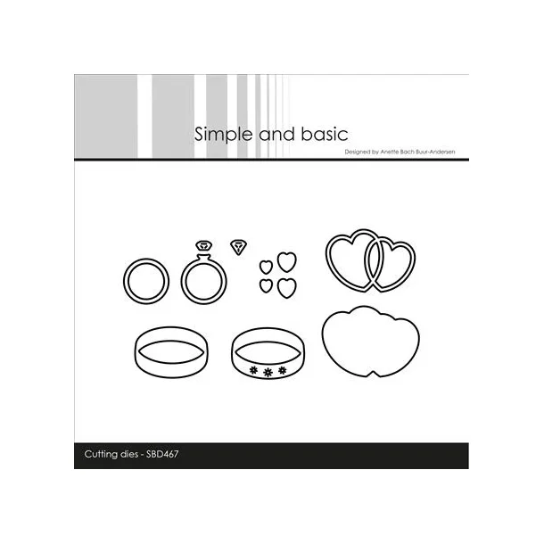 Simple and Basic die "Wedding accessories" SBD467