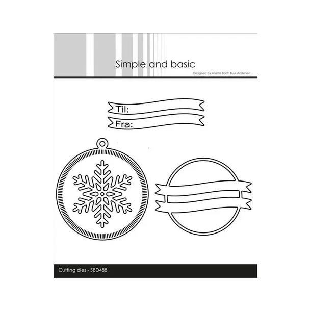 Simple and Basic die "Round Gifttag w/Add-Ons" SBD488