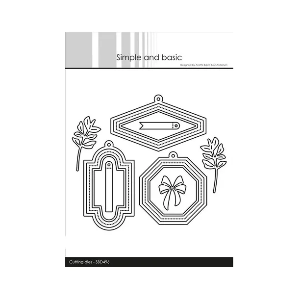 Simple and Basic die "Set of tag labels" SBD496