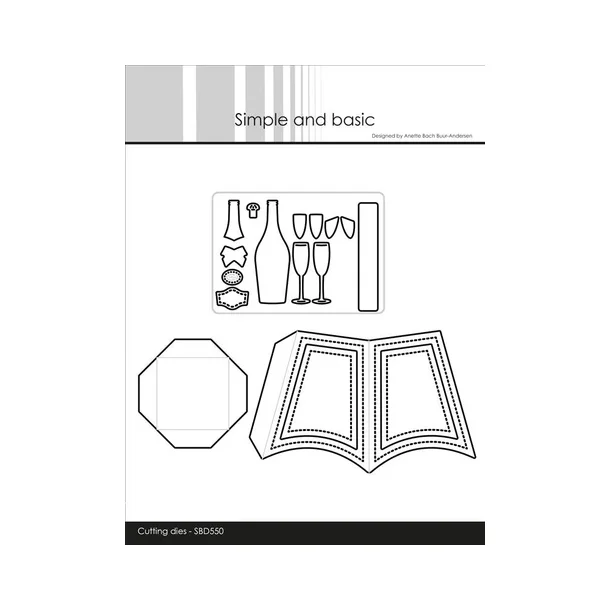 Simple and Basic die  "Bottle Cape" SBD550