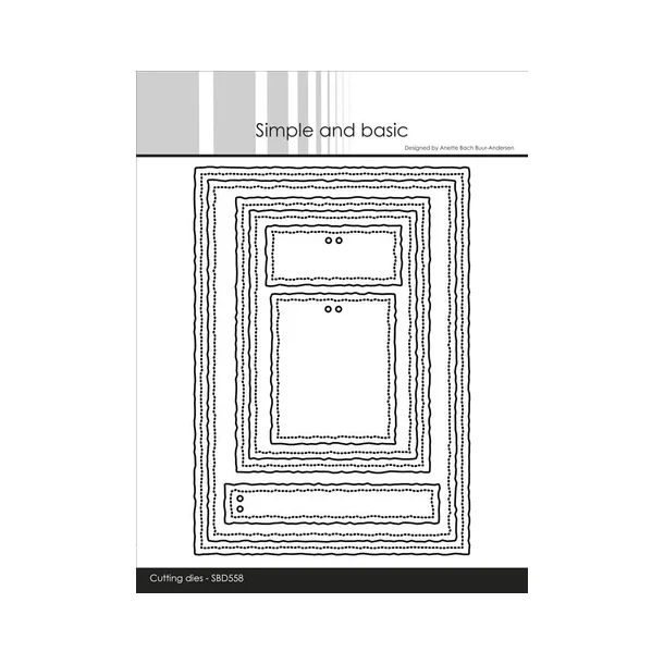 Simple and Basic die "A6 / A7 - Old paper" SBD558