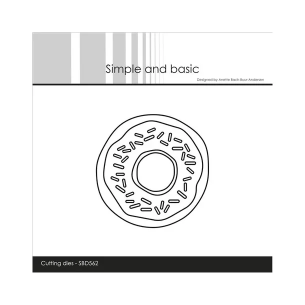 Simple and Basic die "Doughnuts and sprinkles" SBD562