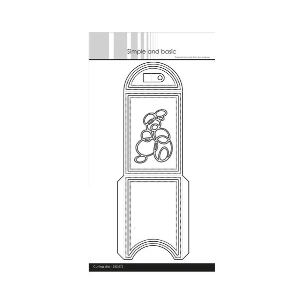 Simple and Basic die  "Gift card envelope"  SBD573