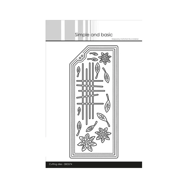 Simple and Basic die "The missing corner tag"   SBD574