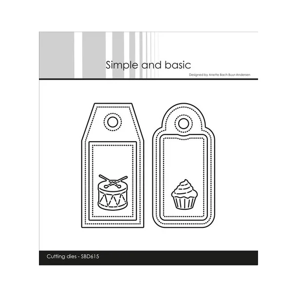 Simple and Basic die "Gift Tags" SBD615