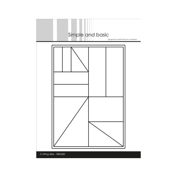 Simple and Basic die "A6 - Graphic parts" SBD620