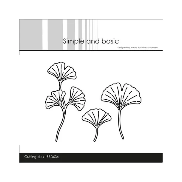 Simple and Basic die "Ginkgo leaves" SBD634