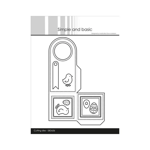 Simple and Basic die "Easter basket" SBD636