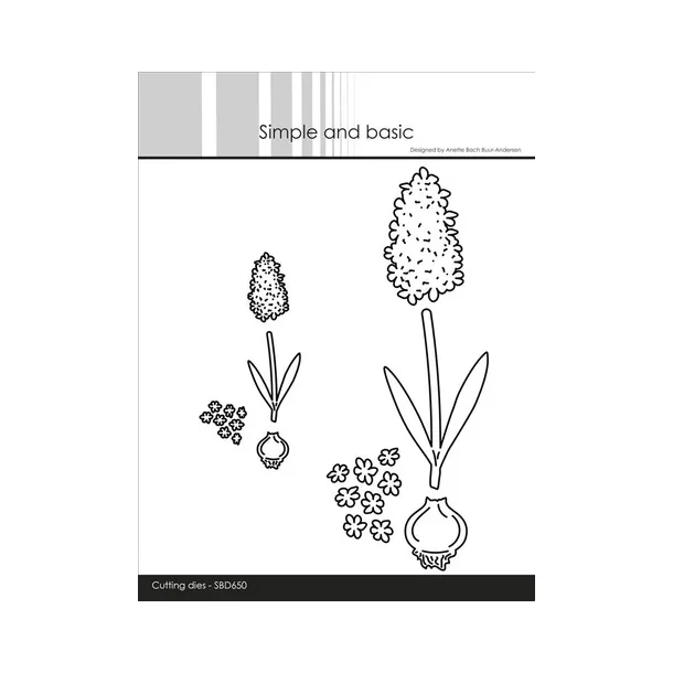 Simple and Basic die "Hyacinths" SBD650