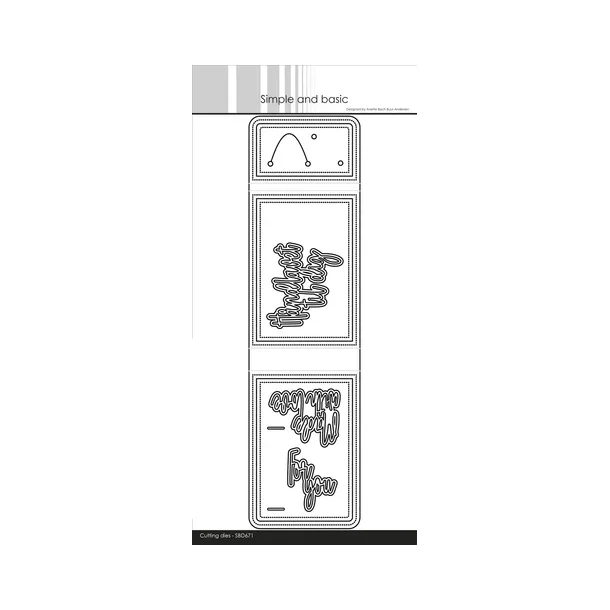 Simple and Basic dies "Jewelry packaging" SBD671