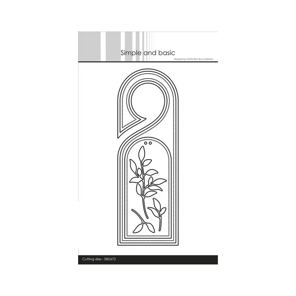 Simple and Basic dies "Bottletag / Doorhanger" SBD672