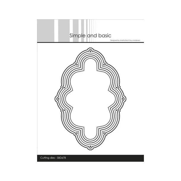 Simple and Basic dies "Elegant Shaped Frames" SBD678