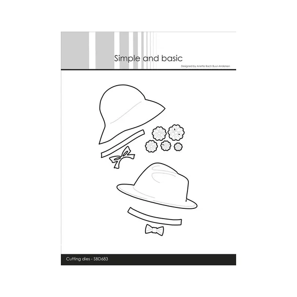 Simple and Basic dies "Elegant hats" SBD683