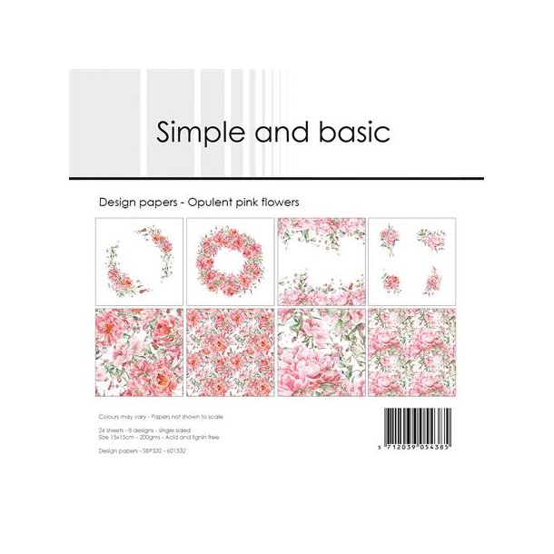 Simple and Basic Design Papers 15x15 cm - SBP532 