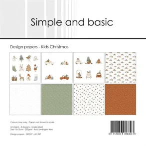 Simple and Basic Design Papers 15x15 cm - SBP537 