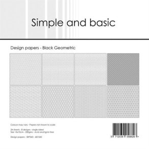 Simple and Basic Design Papers 15x15 cm - SBP543