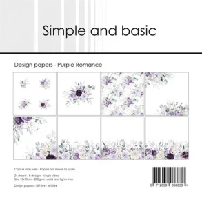 Simple and Basic Design Papers 15x15 cm - SBP544