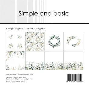 Simple and Basic Design Papers 15x15 cm - SBP545