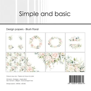 Simple and Basic Design Papers 15x15 cm - SBP546