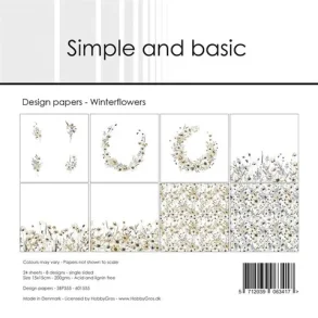Simple and Basic Design Papers 15x15 cm - SBP555