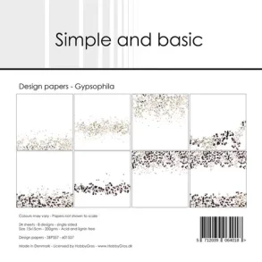 Simple and Basic Design Papers 15x15 cm - SBP557
