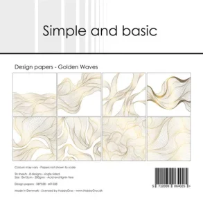 Simple and Basic Design Papers 15x15 cm - SBP558