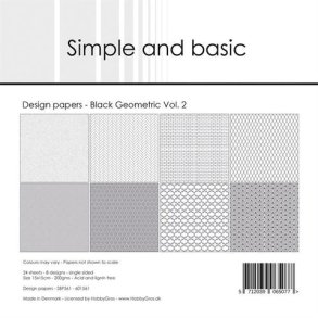 Simple and Basic Design Papers 15x15 cm - SBP561